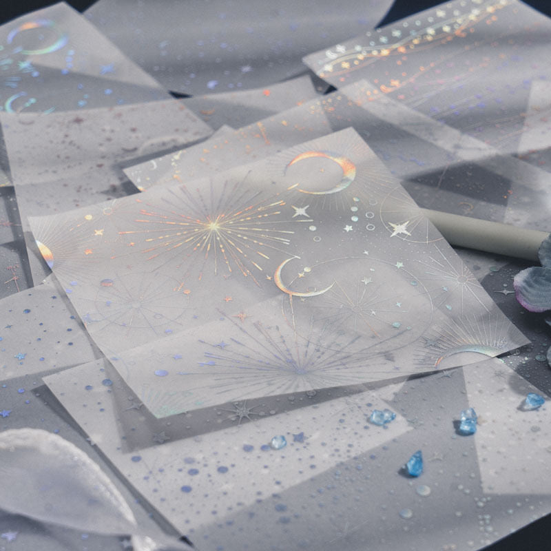 Bundle - The Light Misty Night | Ephemera Paper | Sticker | Die Cut