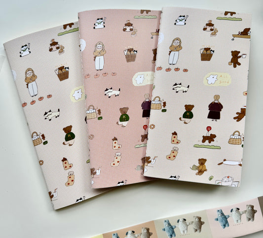 NEW! Lazy Home X Ranmyu Vol.1 | TN Refill | Standard Size | Release Paper Book | Journaling Accessories