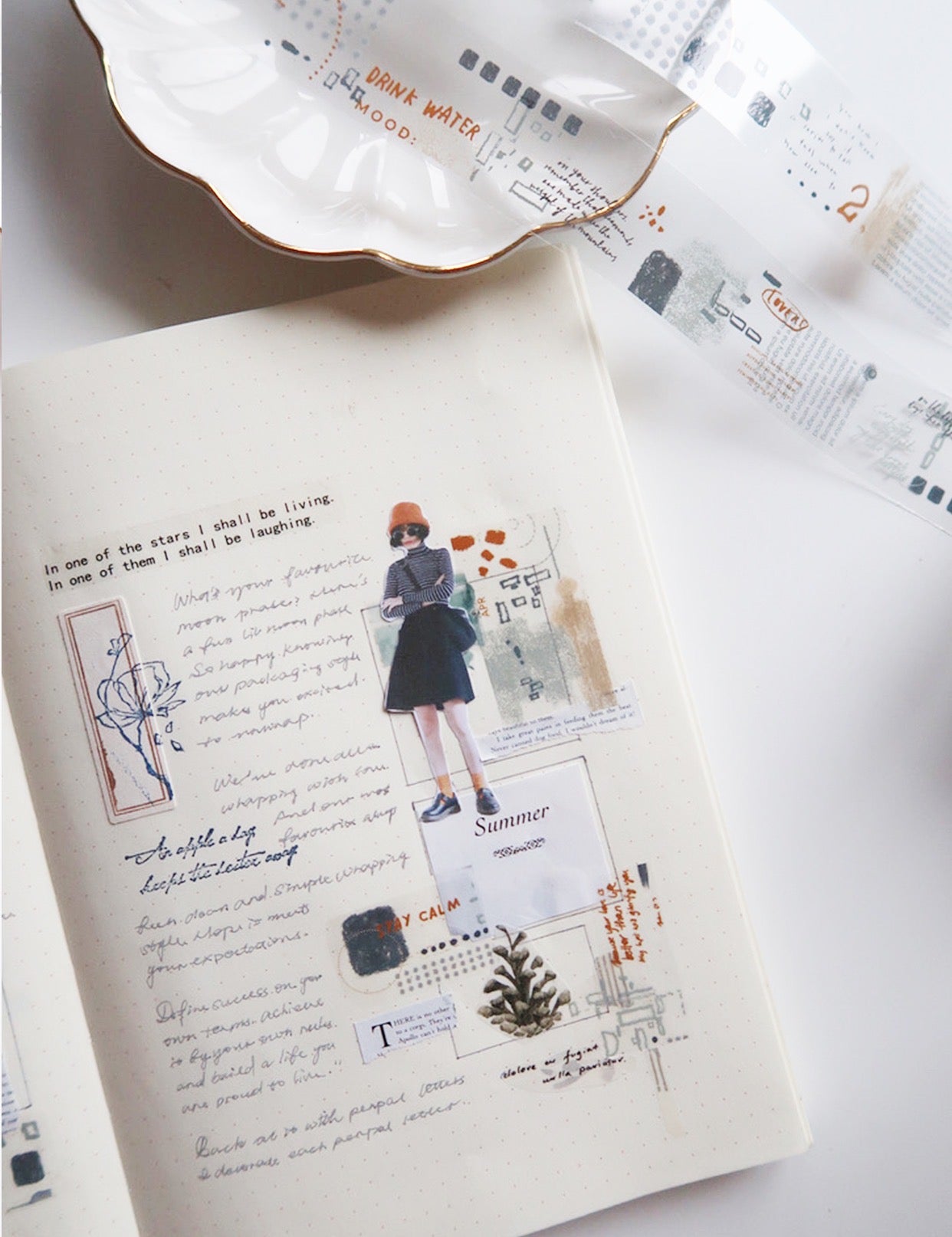 MOSSWOOD - Background I | 3cm PET Tape | Release Paper