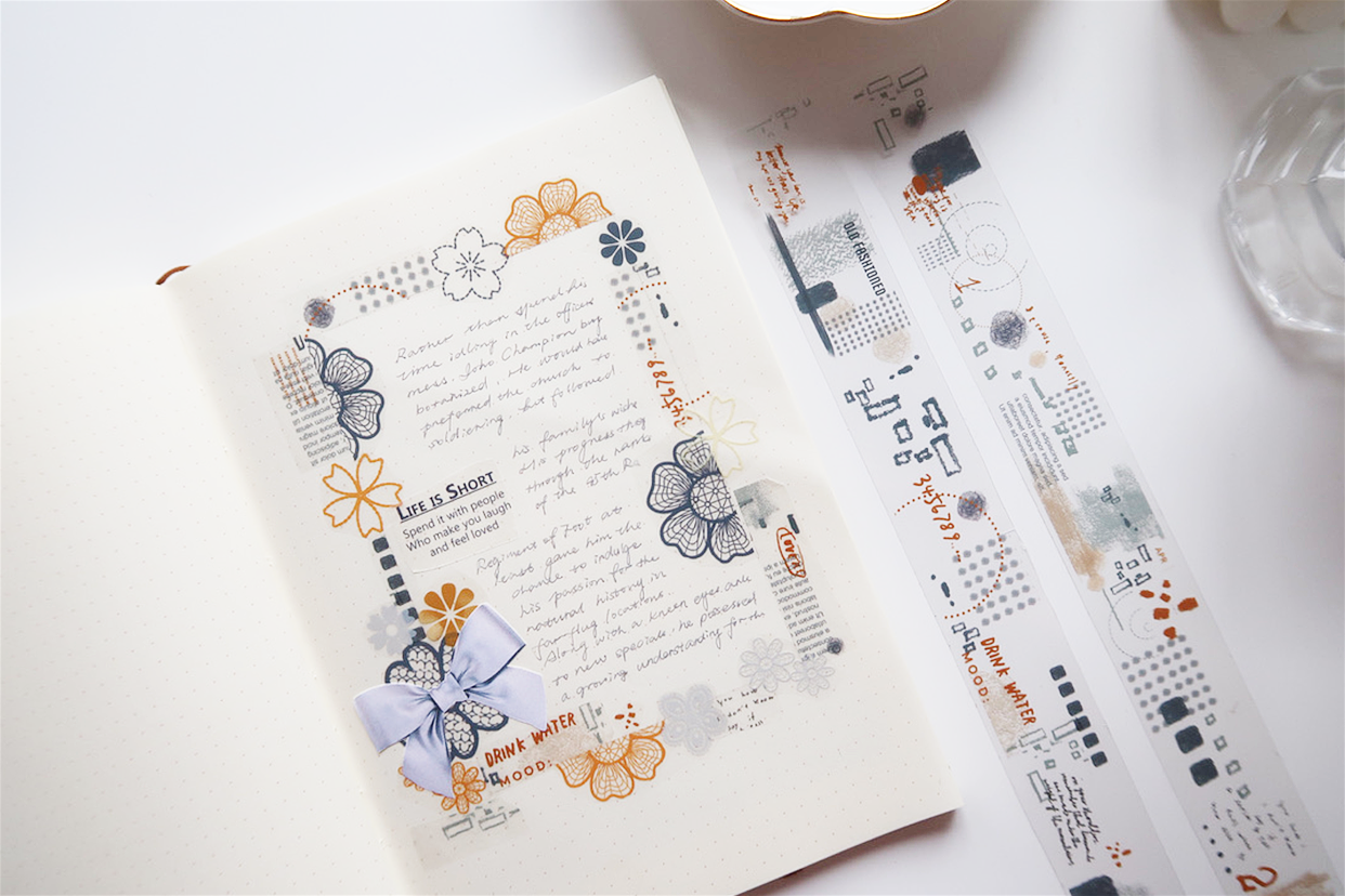 MOSSWOOD - Background I | 3cm PET Tape | Release Paper