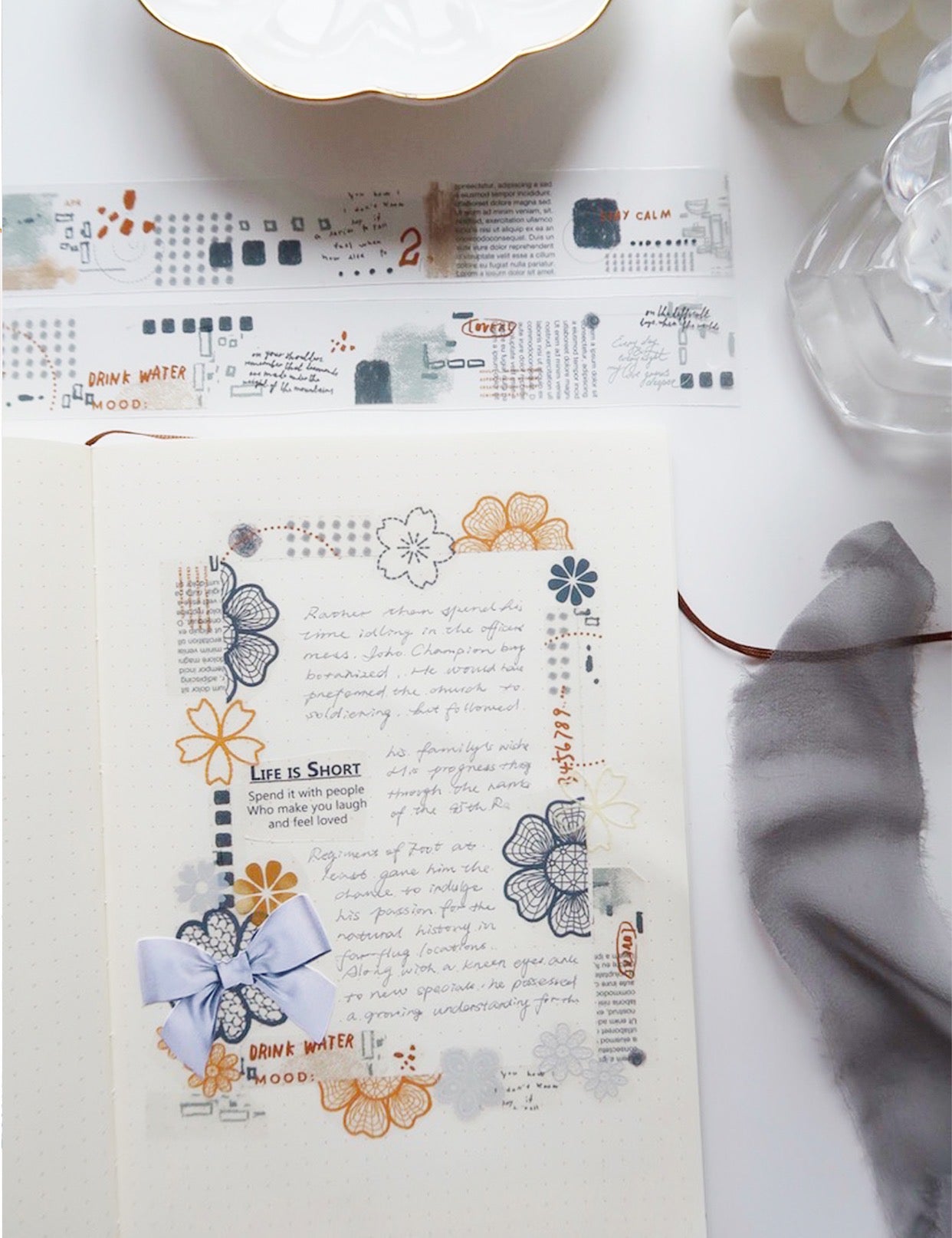 MOSSWOOD - Background I | 3cm PET Tape | Release Paper