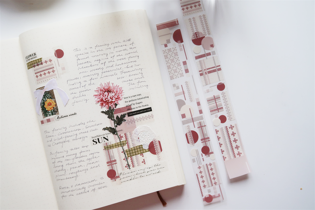 MOSSWOOD - Background II | 3cm PET Tape | Release Paper