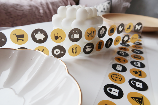 MOSSWOOD - Logo | 5cm PET Tape | Release Paper