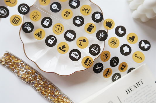 MOSSWOOD - Logo | 5cm PET Tape | Release Paper