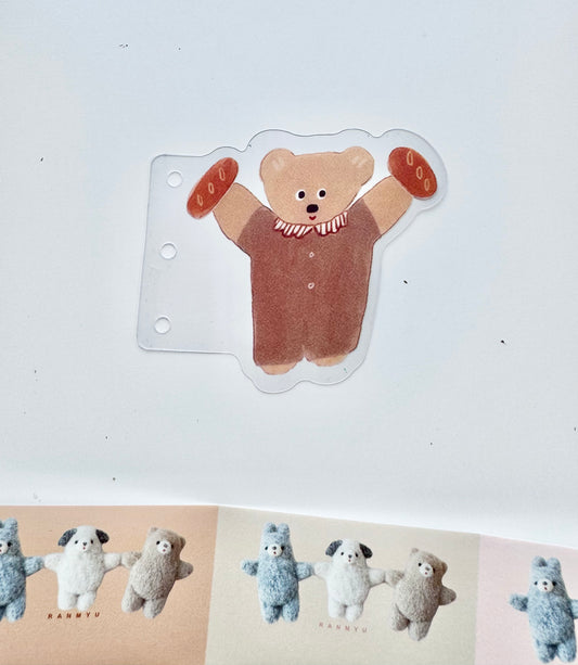 NEW! Lazy Home X Ranmyu - Vol.1 | Notebook Divider | PVC | Pre-punched | Journal Accessories