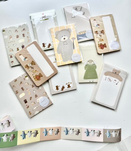 NEW! Lazy Home X Ranmyu - A7 Size | 30 Sheets Notebook Insert | Ephemera Paper