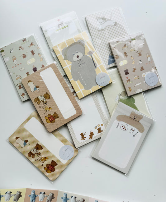 NEW! Lazy Home X Ranmyu - A7 Size | 30 Sheets Notebook Insert | Ephemera Paper