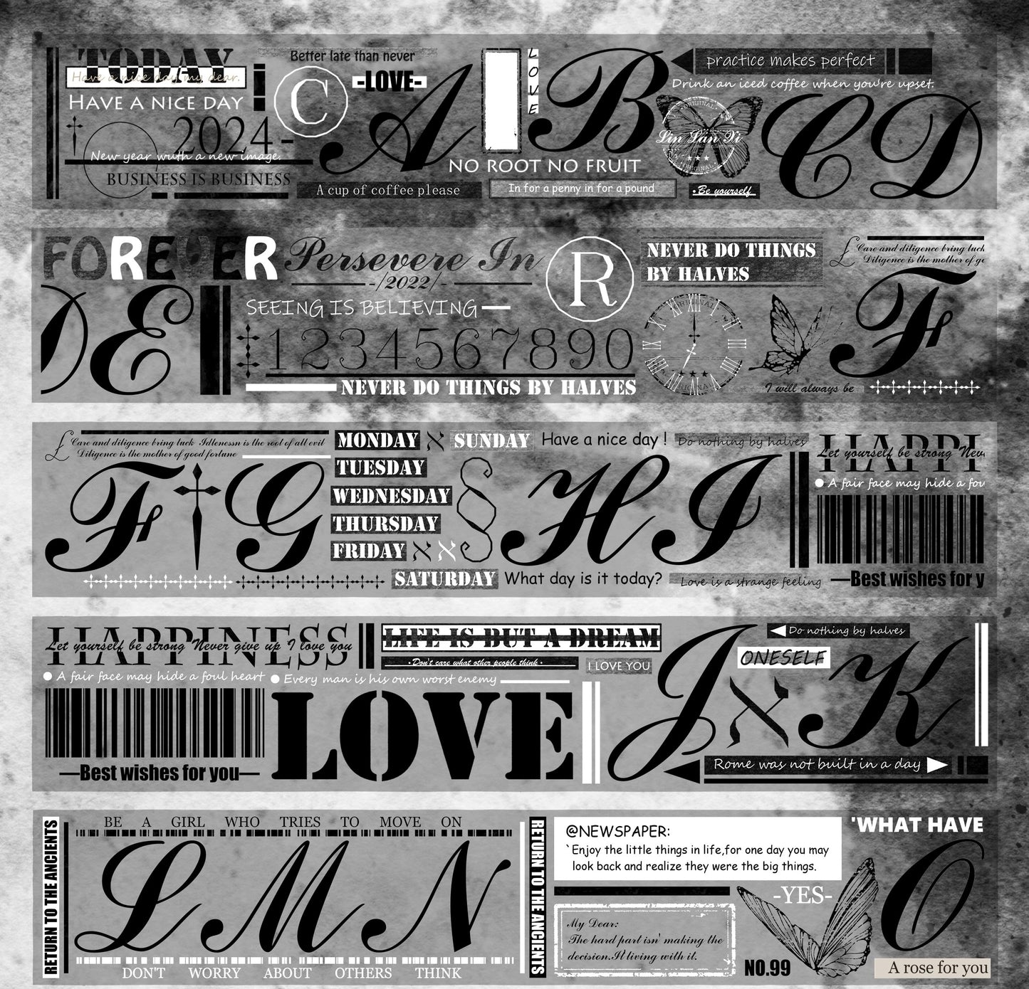 LLX - The Art | 5cm PET Tape | Release Paper | 5M