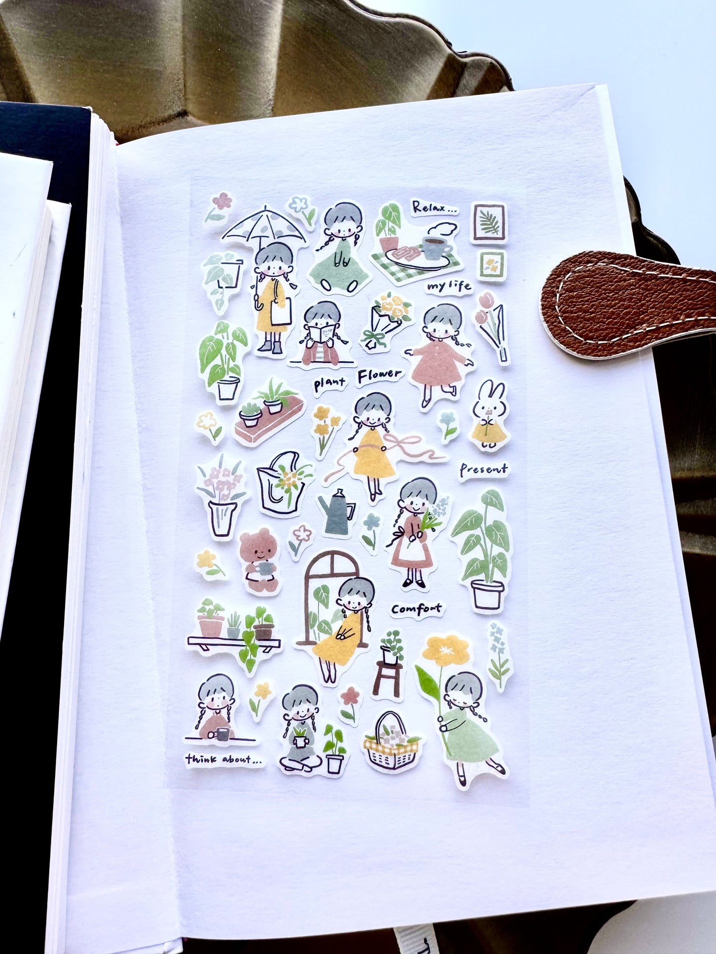 Molinta - Line & Color | Washi Paper | Die Cut | Sticker