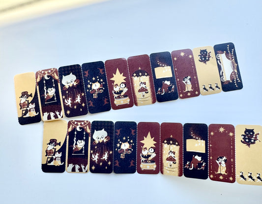 NEW! Lazy Home Vol.7 - The Magical Tour | 5.5cm Memo Sticker Roll | Release Paper | 5M