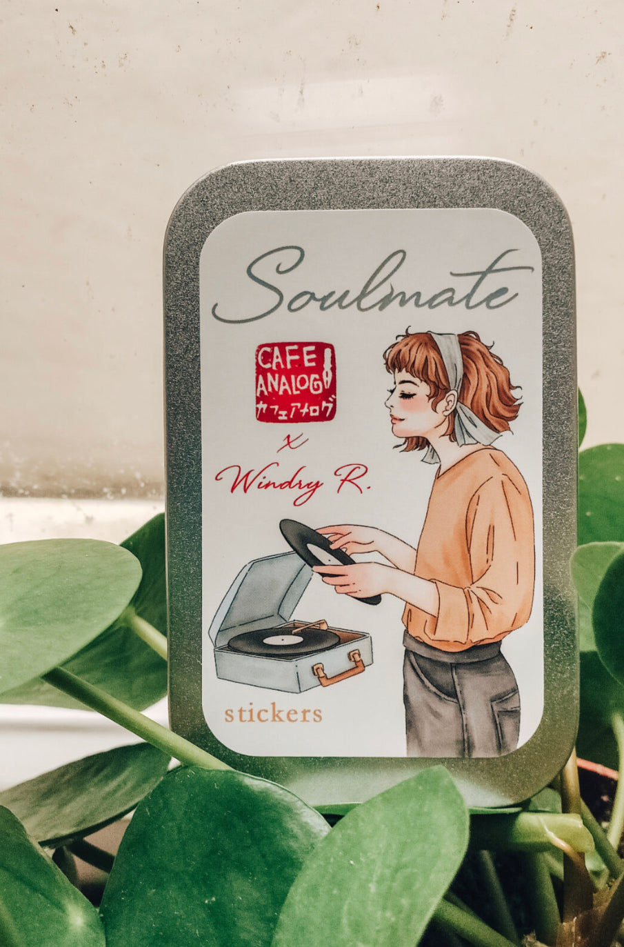 NEW Cafe Analog X Windry - Soulmate | 20pcs Stickers | Tin Box