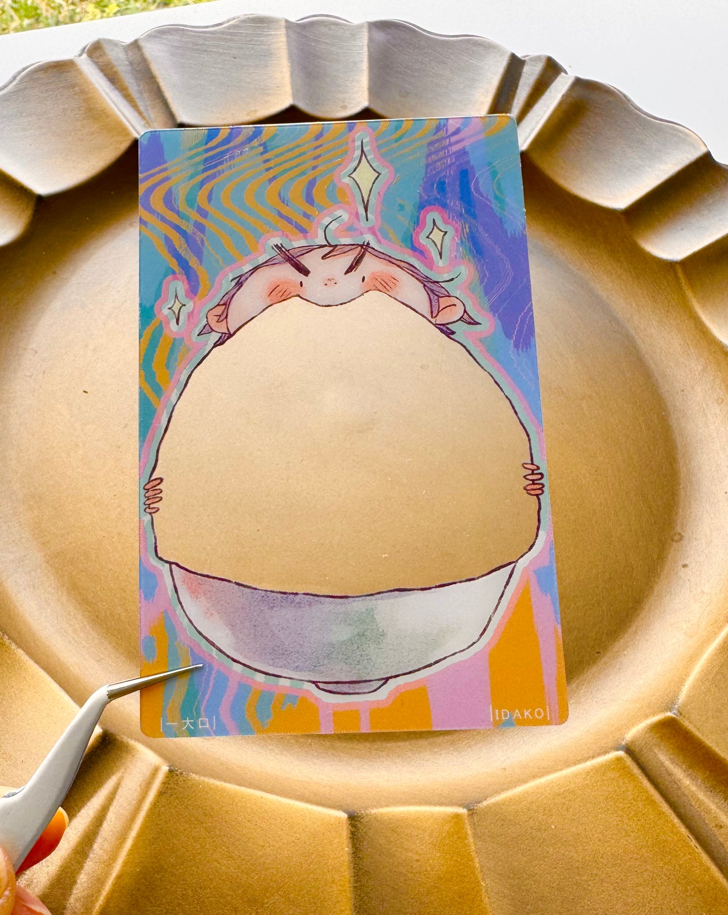 NEW! YDK - Eating | PVC Card | Ephemera Paper | Divider Page