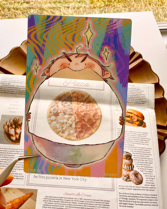 NEW! YDK - Eating | PVC Card |  Ephemera Paper | Divider Page