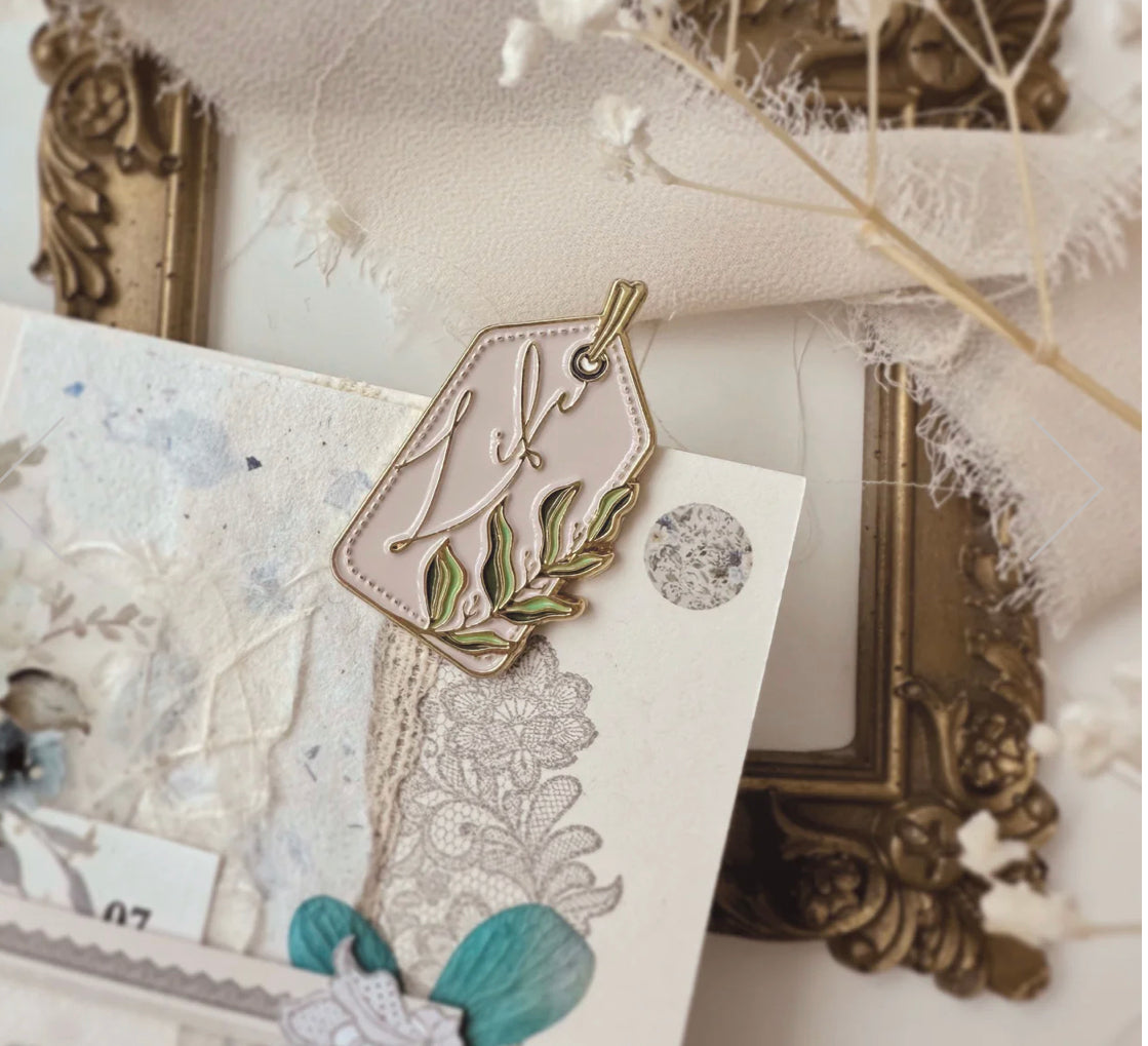 NEW! Journal Pages - In Love With Lace | Metal Planner Clip