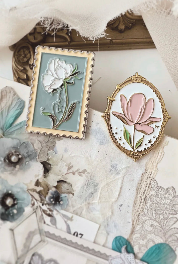 NEW! Journal Pages - In Love With Lace | Metal Planner Clip