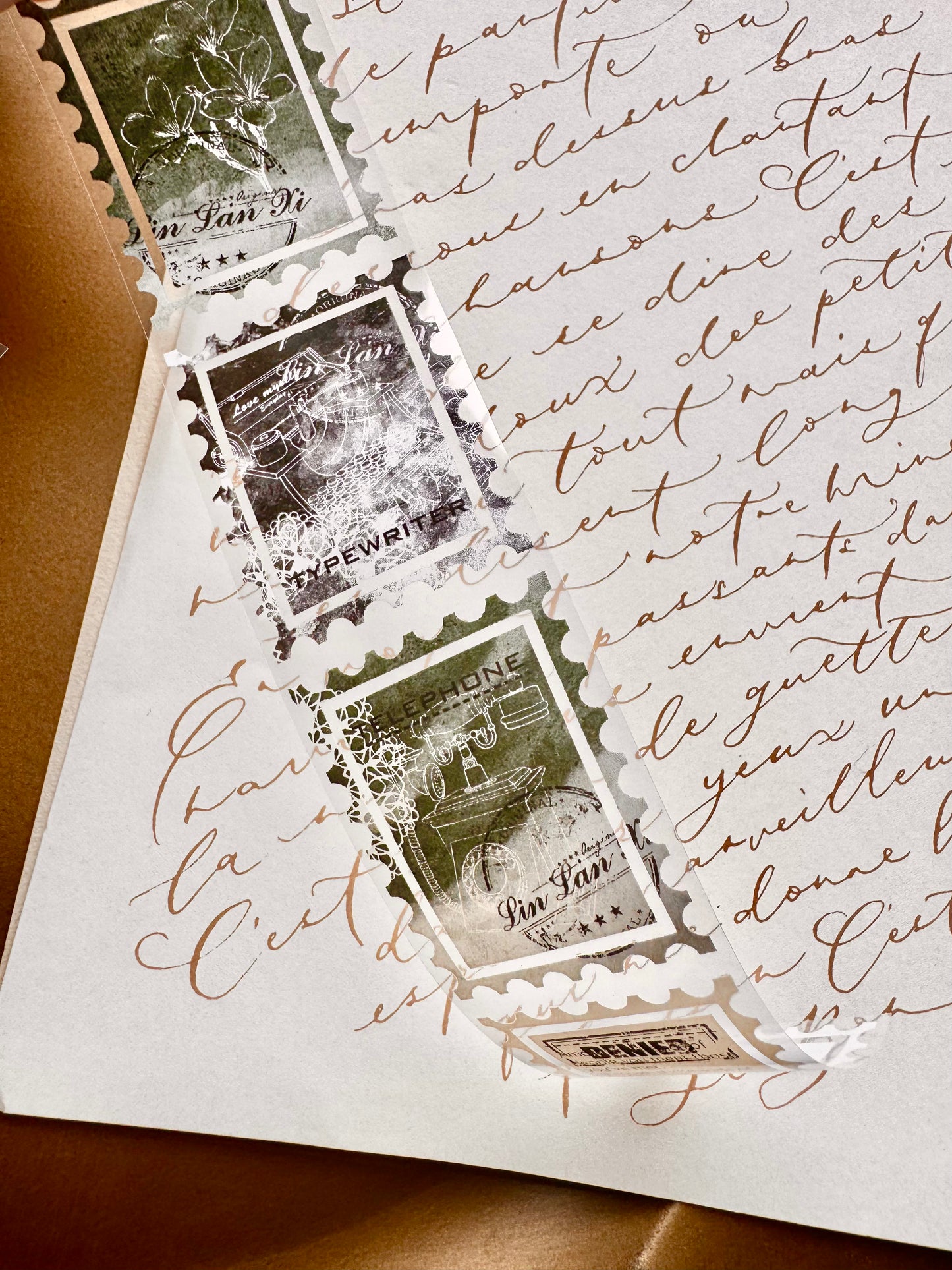 LLX - Stamp Collection | 3.5cm Tape | Release Paper | 5M | PET Version
