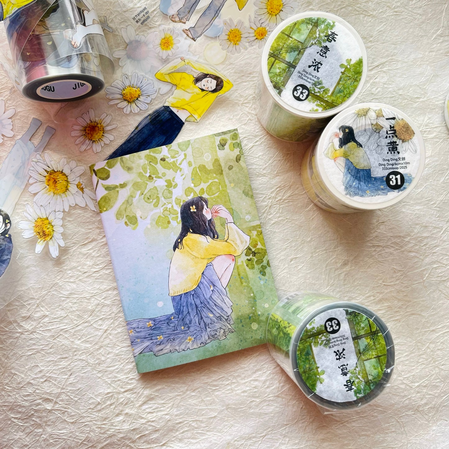 NEW! DingDing Vol.1 | Traveler's Note Book | Passport Size | TN Refill | Journaling Accessories