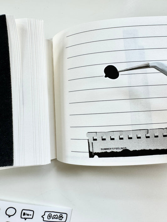 YiRiYY - Listen | Kiss-cut | 4cm Synthetic Paper Tape | Release Paper