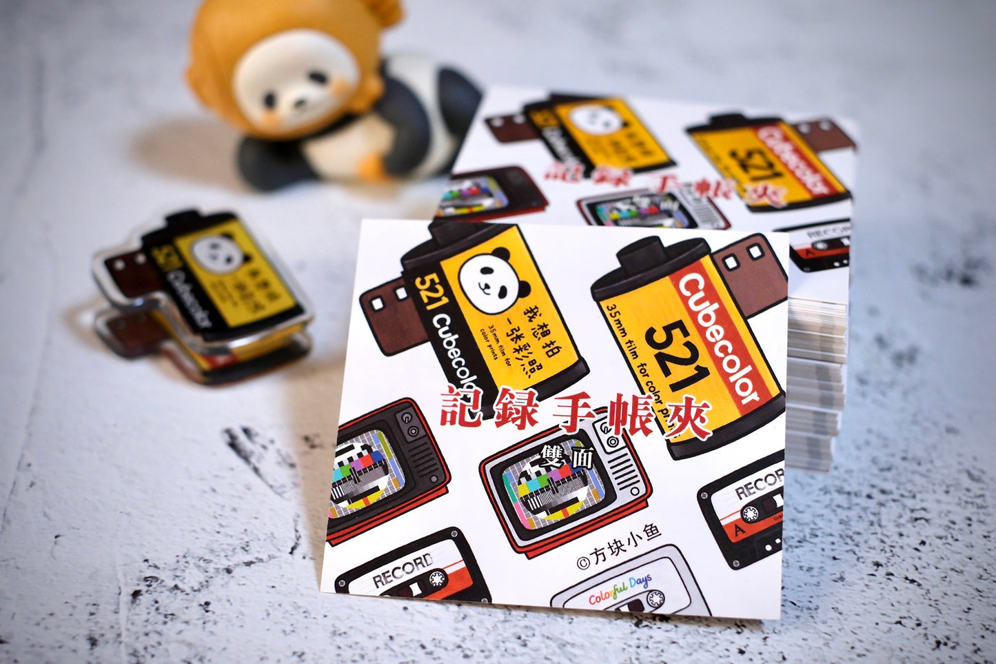 NEW! Cube Fish - Vol.9 Film | Acrylic Resin Clip