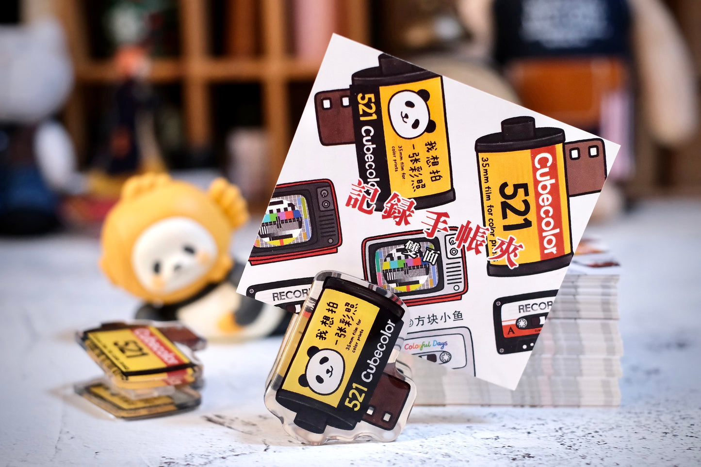 NEW! Cube Fish - Vol.9 Film | Acrylic Resin Clip