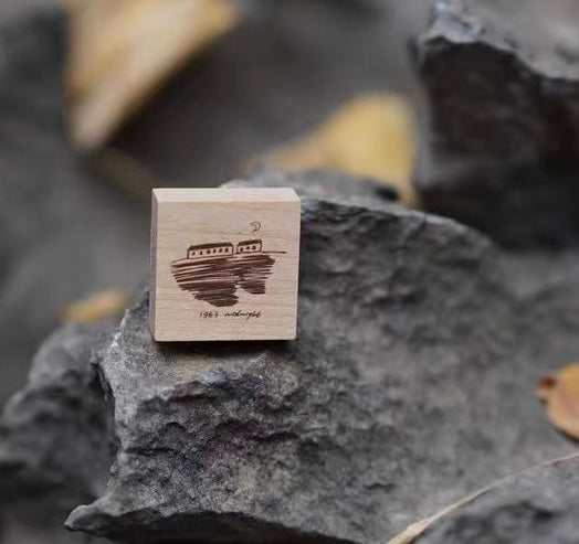 Sycolexxx - Super Hexagon | 9pcs Rubber Stamp Set