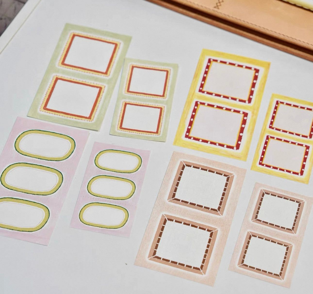 NEW! Wanle Studio - Vol.11 - Continuous Frame | 60pcs Memo Pad | Ephemera Paper
