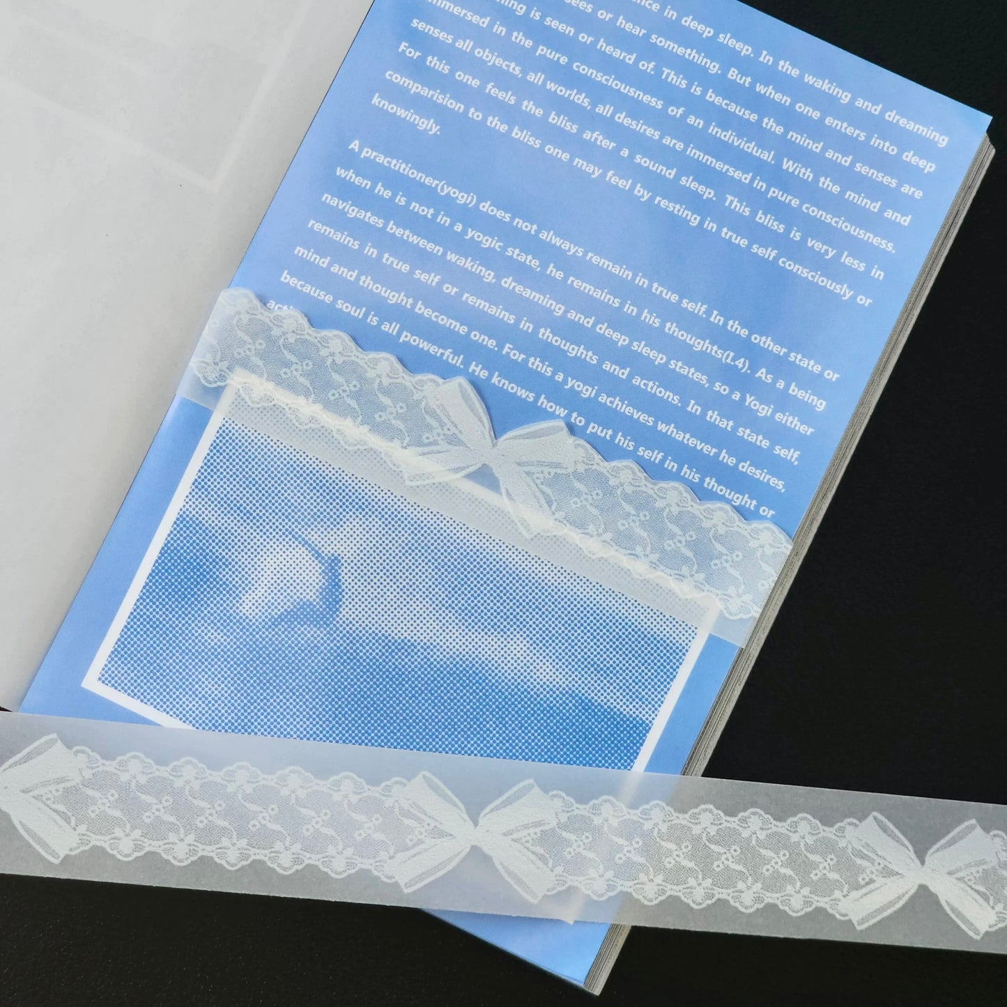 NEW! Life Tape - Lace Ribbon | 2 Rolls Tape Set | Tracing Paper | Release Paper | 5M X 2