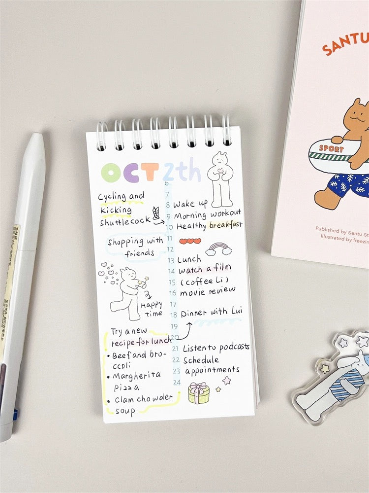 NEW! Fstudio - Mini Blinder Notebook | 80p | Journaling Accessory