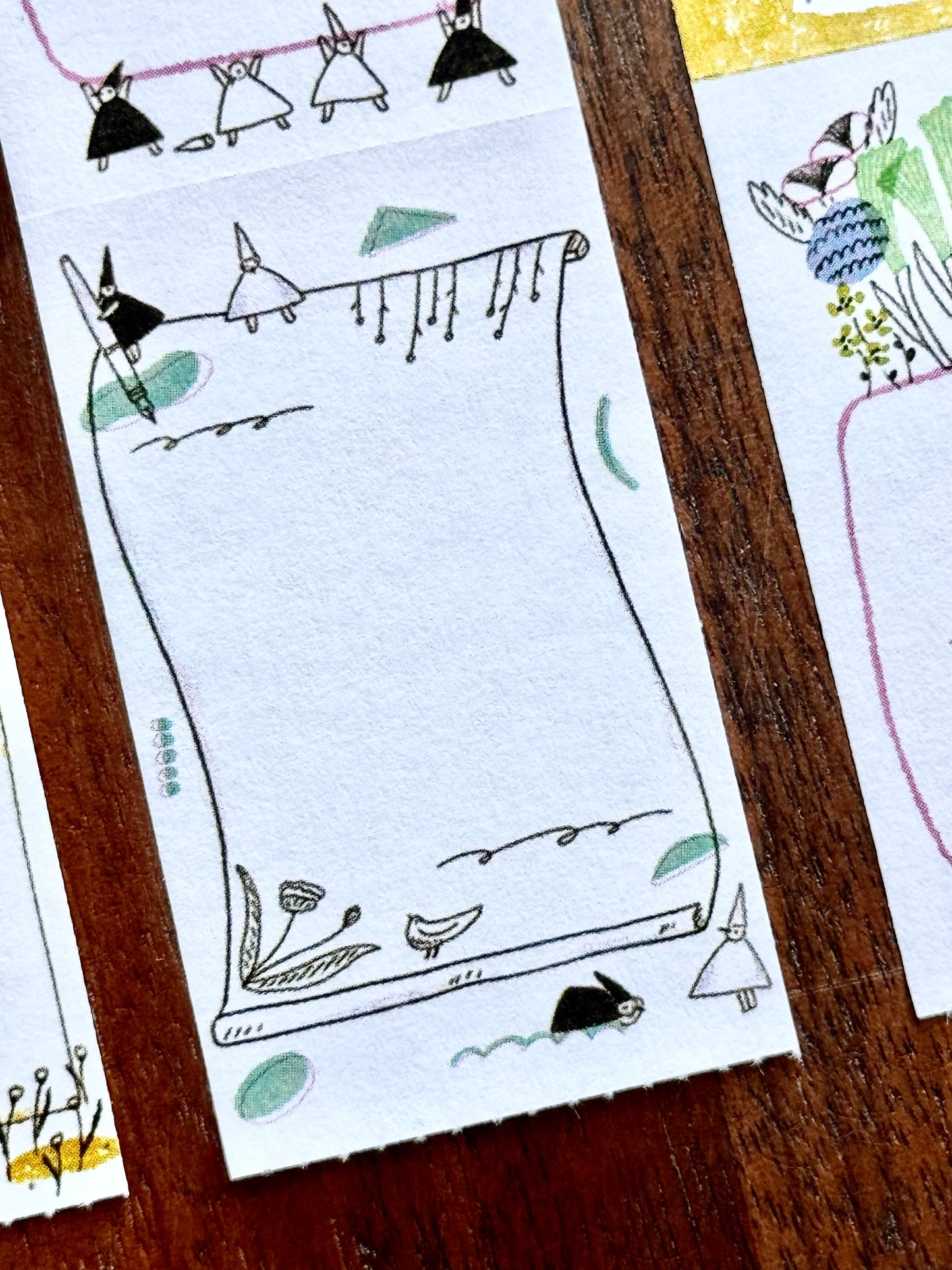 NEW! Avocadomori - Tiny World | 3cm Sticker Tape | Roll Sticky Note | NO Release Paper | 5M