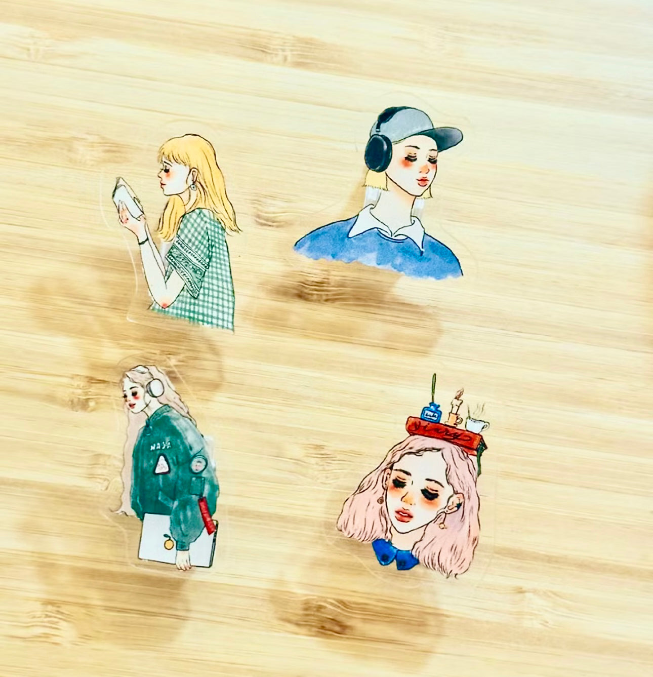 NEW! La Dolce Vita - Vol.2 | Acrylic Resin Clip | Journaling Accessory