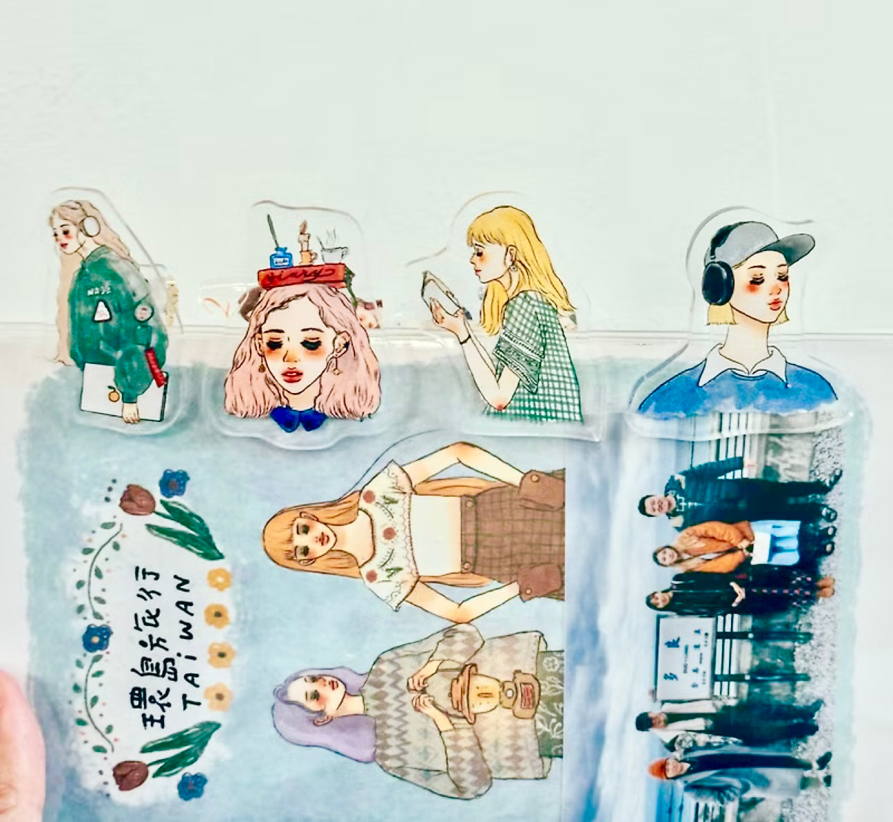 NEW! La Dolce Vita - Vol.2 | Acrylic Resin Clip | Journaling Accessory