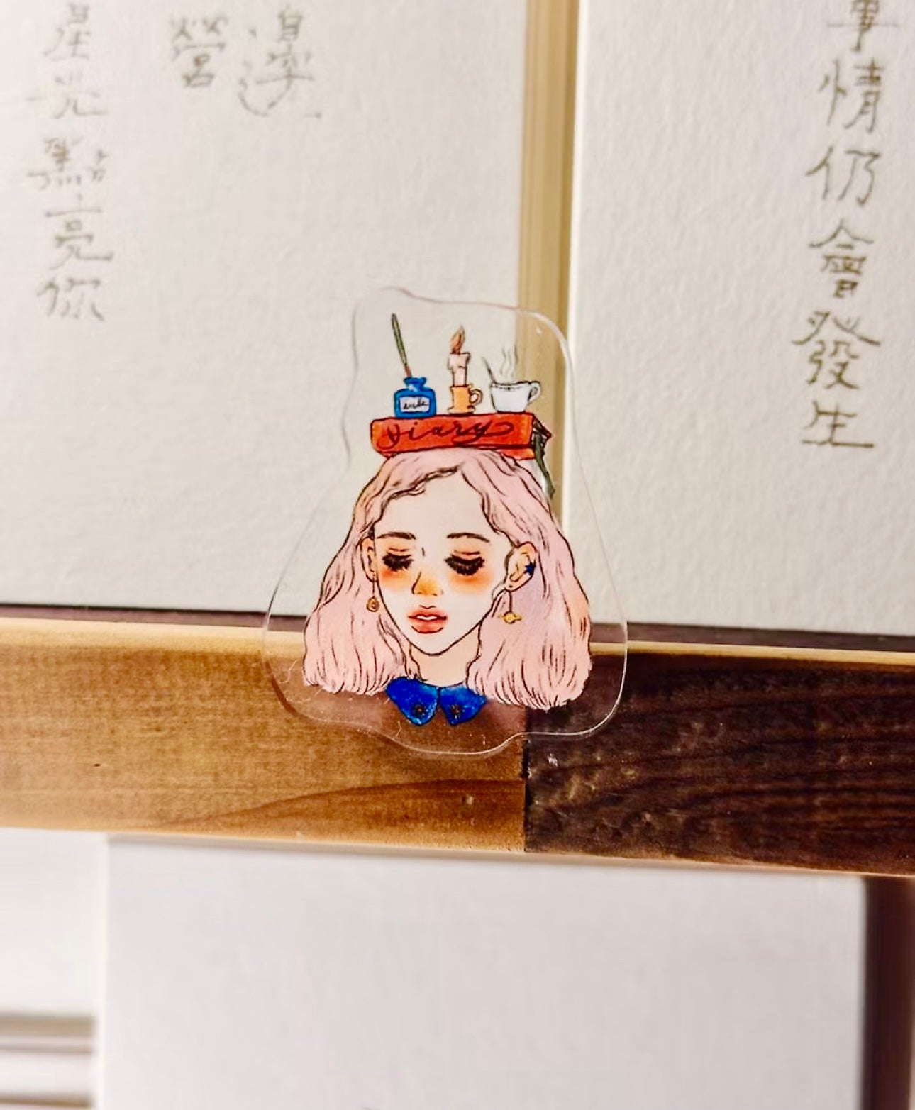 NEW! La Dolce Vita - Vol.2 | Acrylic Resin Clip | Journaling Accessory