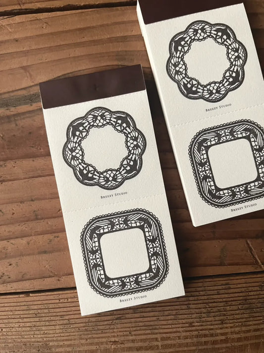 Breezy Studio - Bird Letter Paper | 50pcs Notebook | Ephemera Paper