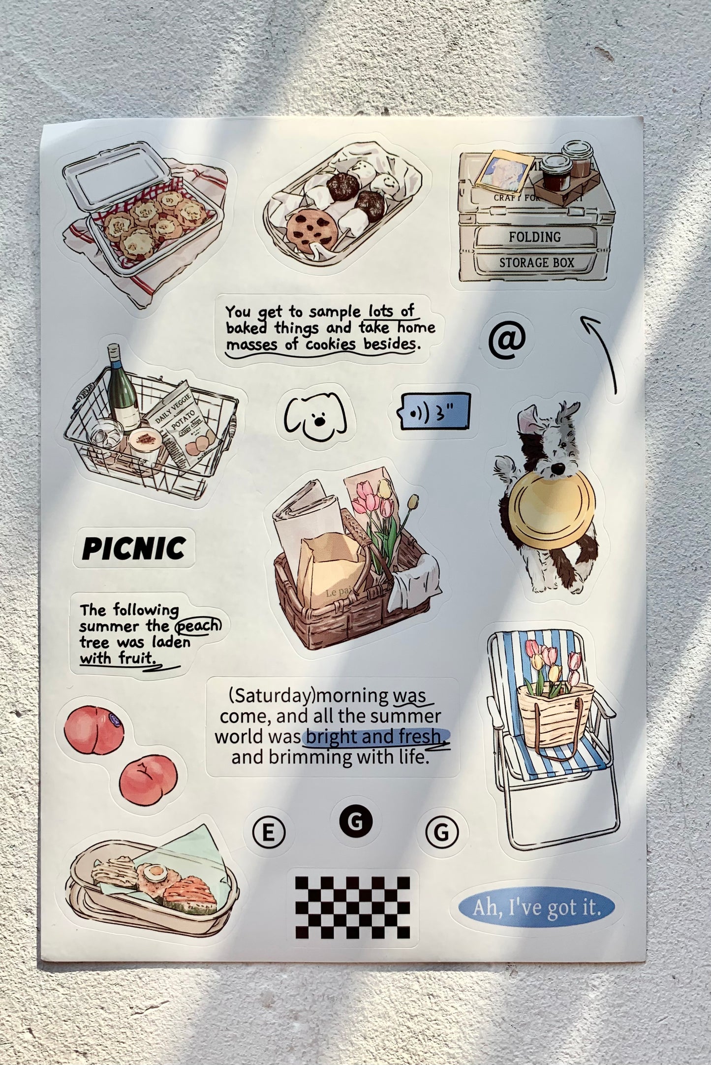 IM - Daily Life | 8 Sheets Sticker | Die Cut