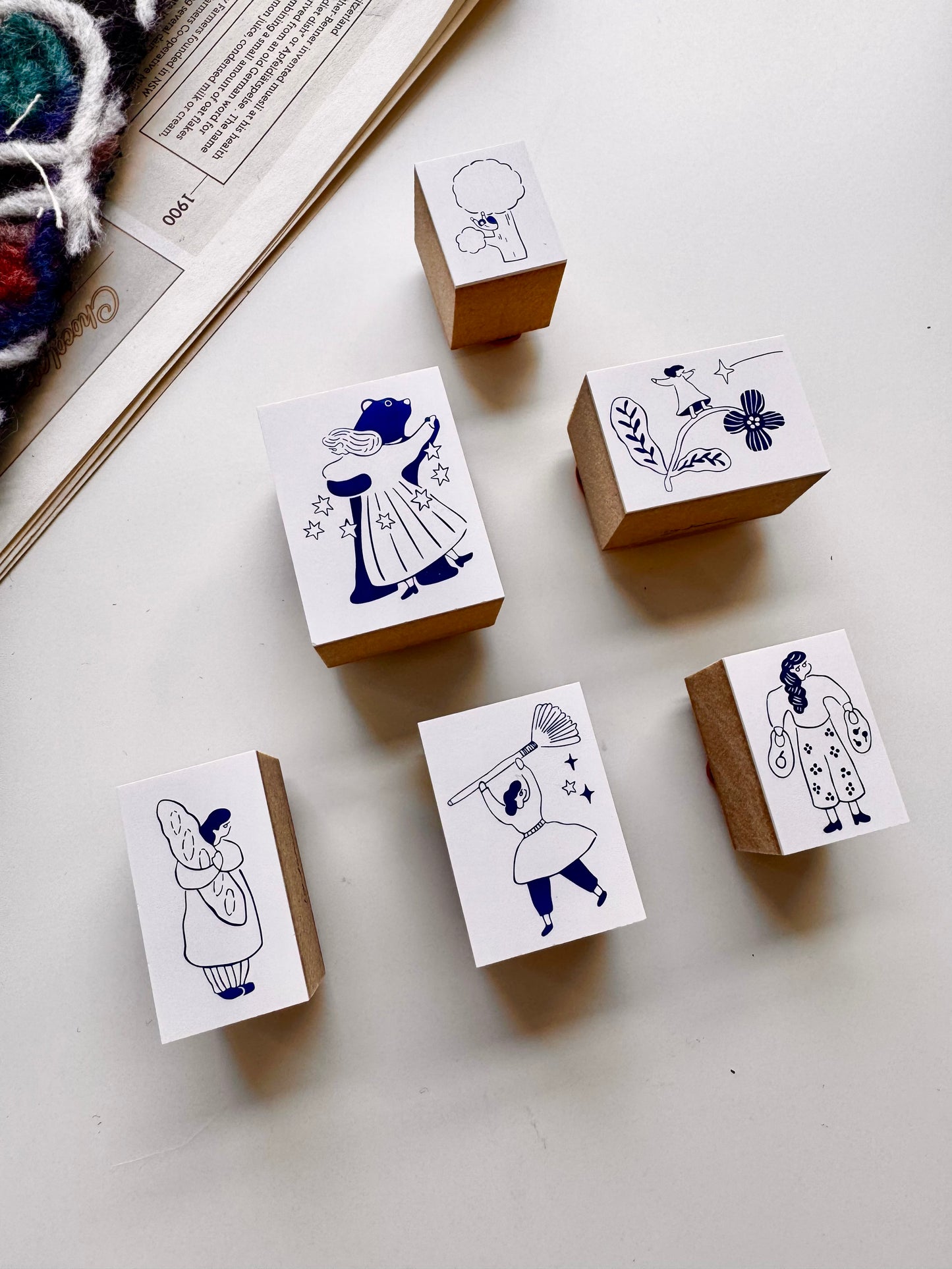 NEW! Ivy Snow - | Rubber Stamps