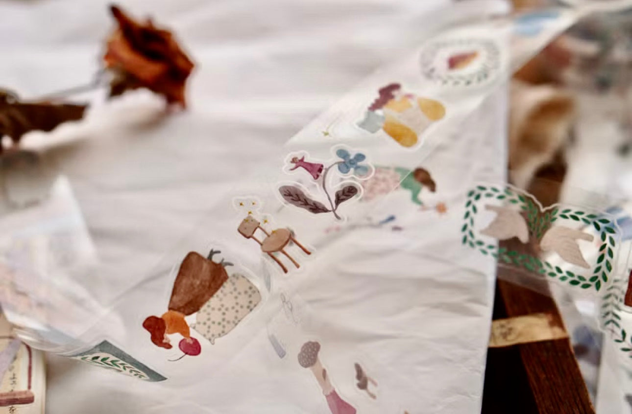 Ivy Snow - A Lovely Day | Kiss-cut | 3cm PET Tape | Release Paper