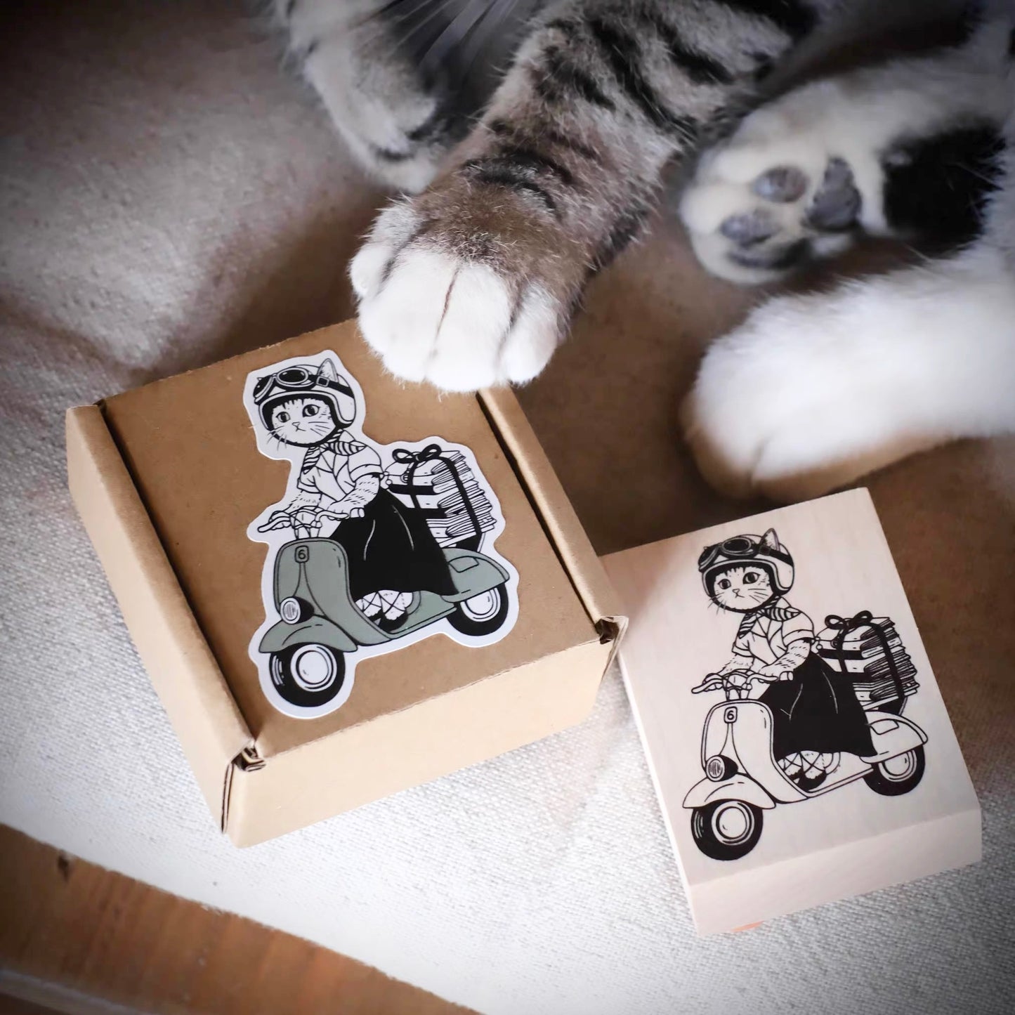 NEW! Cube Fish - Vol.13 | Traveling with my Journal | Rubber Stamps