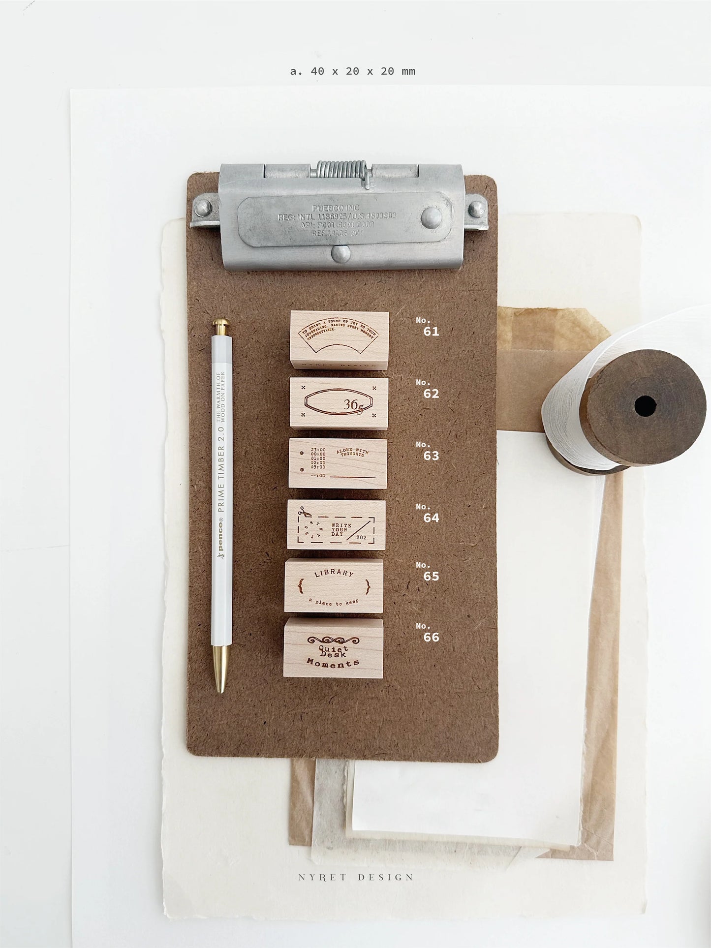 NEW! Nyret - Vol.11 One Day | Rubber Stamps