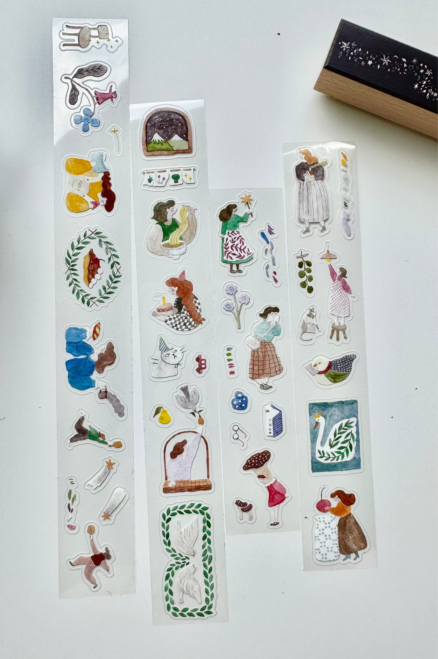 NEW! Ivy Snow - A Lovely Day | Kiss-cut | 3cm PET Tape | Release Paper
