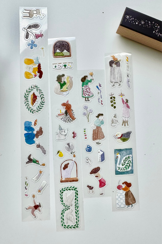 Ivy Snow - A Lovely Day | Kiss-cut | 3cm PET Tape | Release Paper