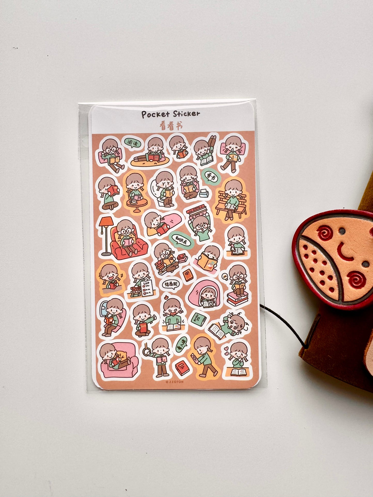 NEW! Molinta - Pocket Sticker III | Mini Size | PVC Die Cut Sticker