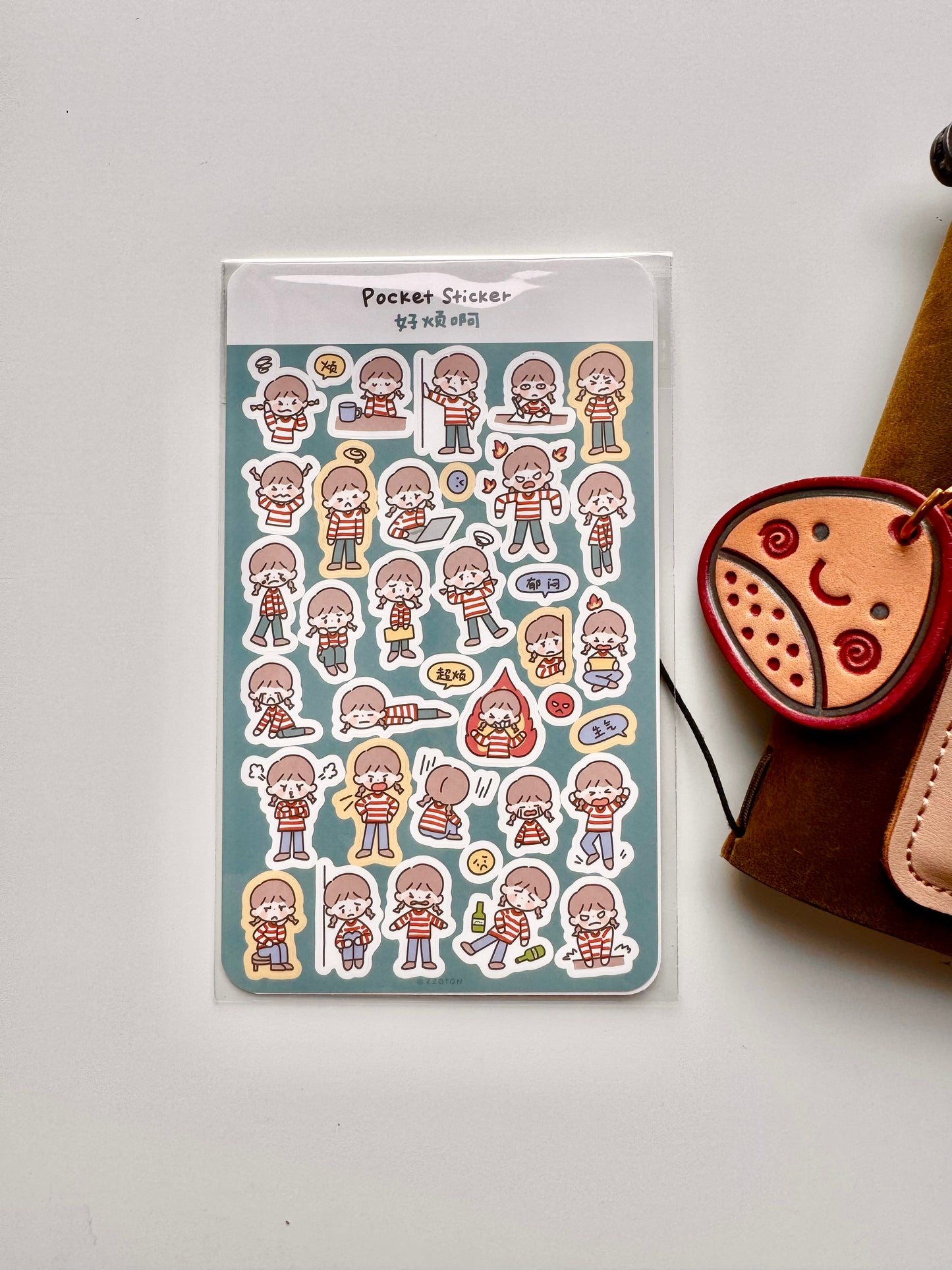 NEW! Molinta - Pocket Sticker III | Mini Size | PVC Die Cut Sticker