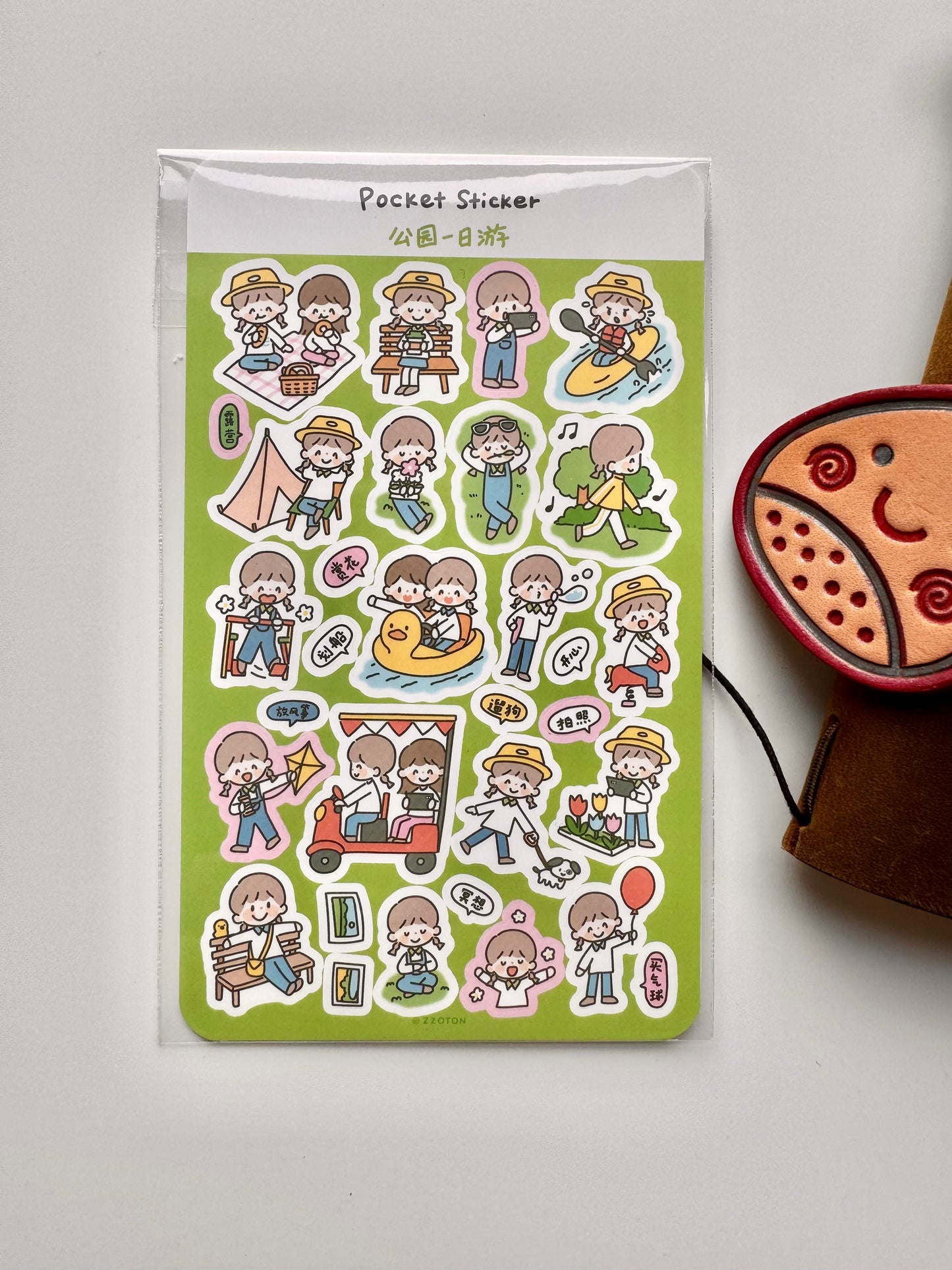 NEW! Molinta - Pocket Sticker III | Mini Size | PVC Die Cut Sticker