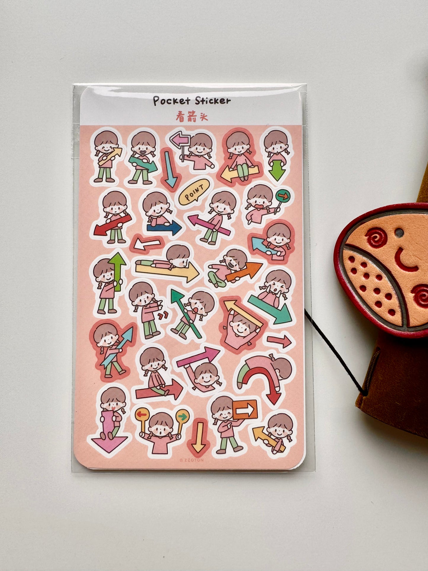 NEW! Molinta - Pocket Sticker III | Mini Size | PVC Die Cut Sticker