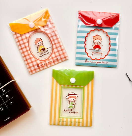 Molinta - Mini Pouch | M5 Size | Polaroid Storage | Journaling Accessories