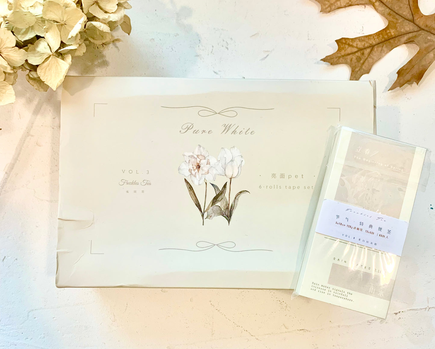 NEW Freckles Tea Vol.3 - GLOSSY PET Tape | Release Paper