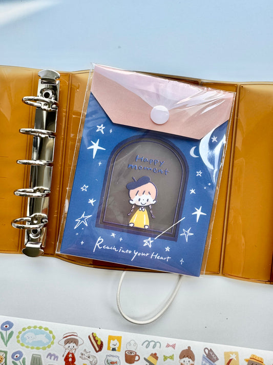 Molinta - Mini Pouch | M5 Size | Polaroid Storage | Journaling Accessories