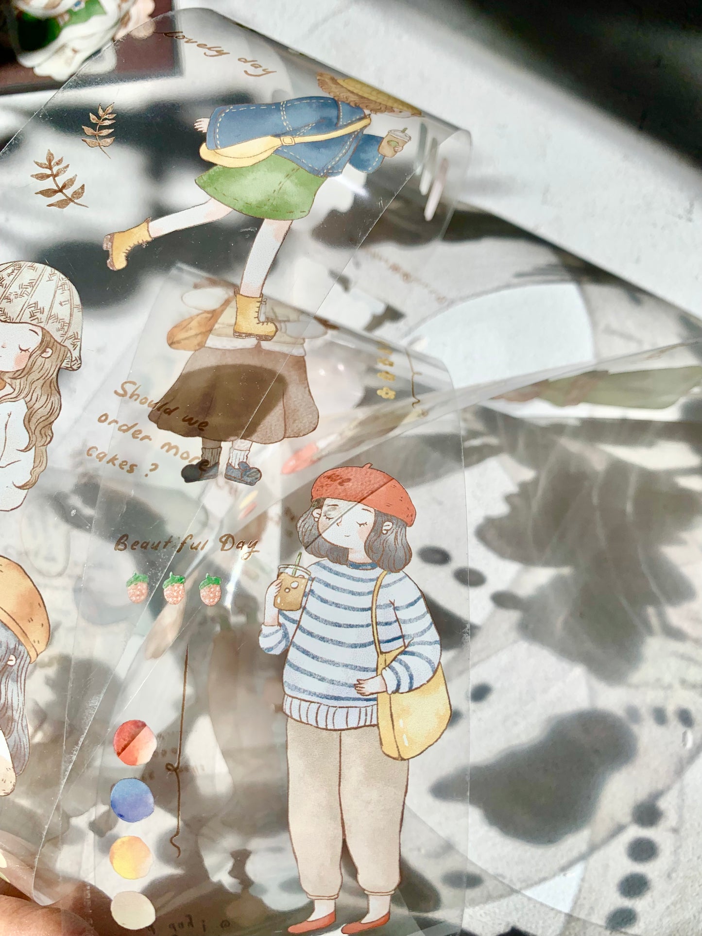 Sho Littlehappiness - 6cm Everyday is Coffee Day | PET Tape | Release Paper