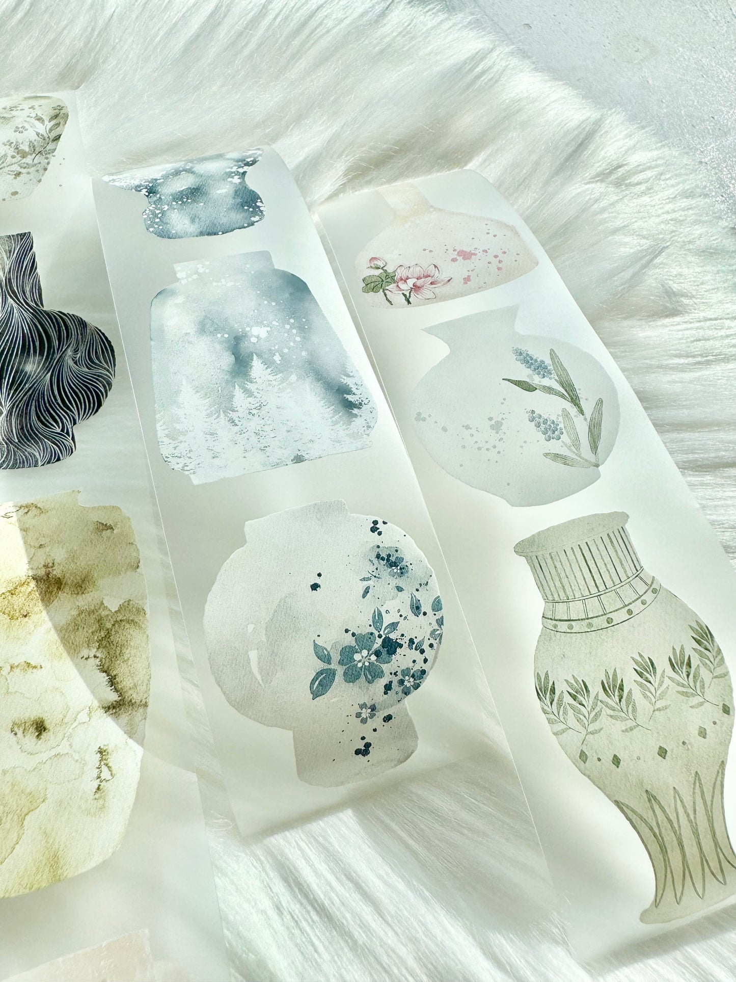 Jennyuanzi Studio - Vol.6 China | 5cm PET Tape | Release Paper