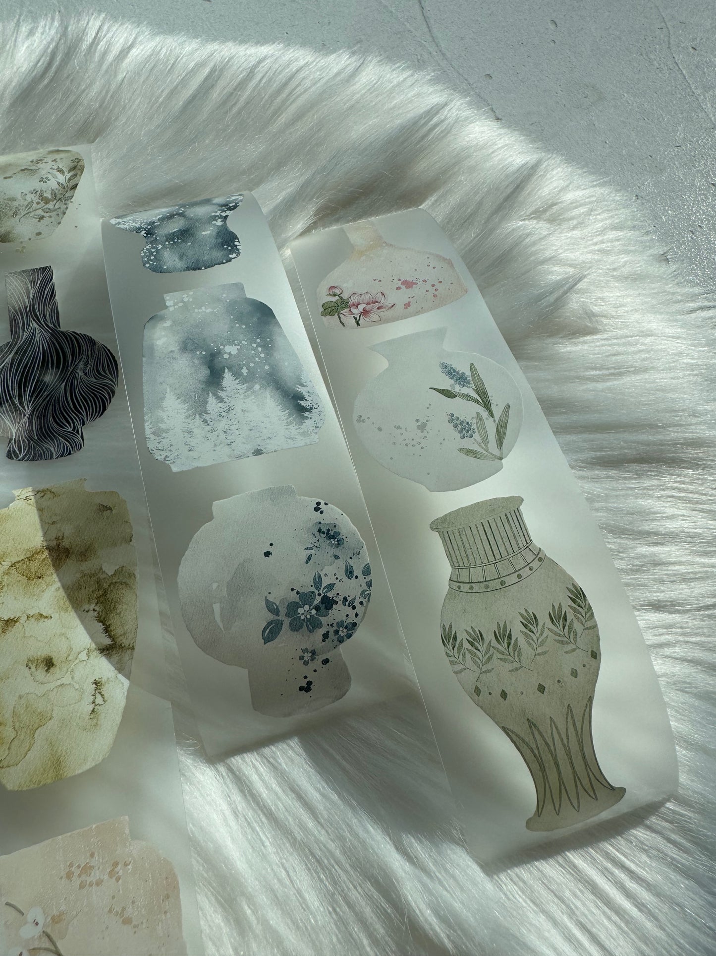 Jennyuanzi Studio - Vol.6 China | 5cm PET Tape | Release Paper